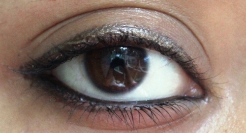 brown eye makeup
