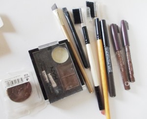 eyebrow grooming brushes & pencils
