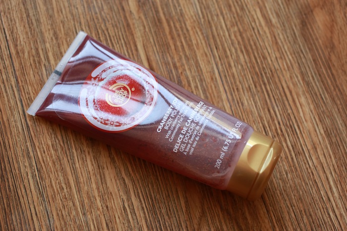 the body shop cranberry body polish review