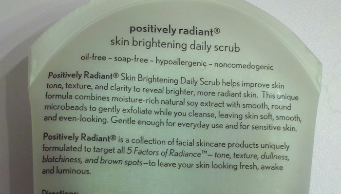 Aveeno Positively Radiant Skin Brightening Daily Scrub-1