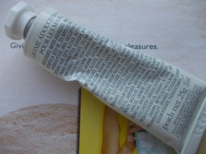 Crabtree&Evelyn Nantucket Biar Hand therapy ingredients