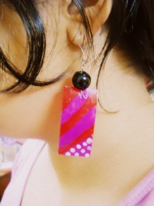 DIY price tag earrings (8)