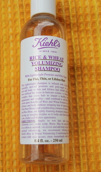 Kiehl's+Rice+and+Wheat+Volumizing+Shampoo+Review