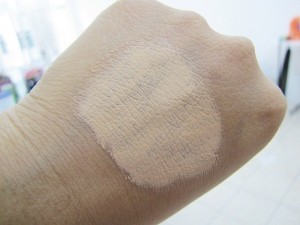 MUA Matte Perfect Foundation in Shade Natural Swatch