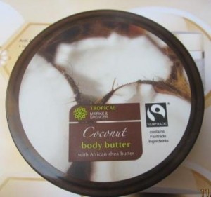 Marks&Spencer Coconut body butter