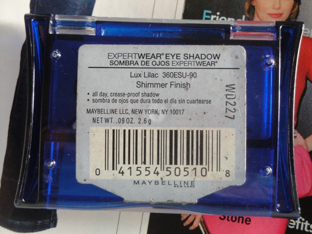 Maybelline Expert Wear Eyeshadow - Lux Lilac (3)