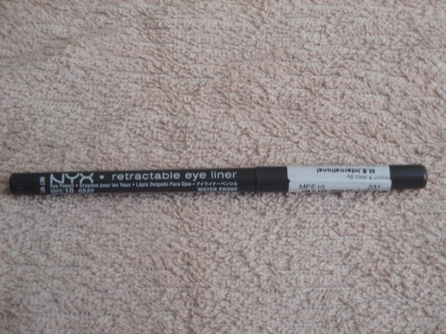 NYX+Retractable+Eye+Liner+Gray+Review