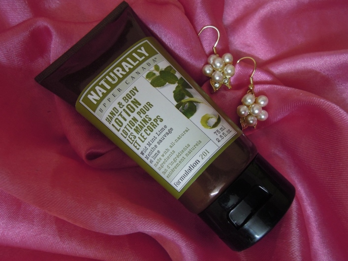 Naturally+Upper+Canada+Wild+Mint+Lime+Hand+and+Body+Lotion+Review