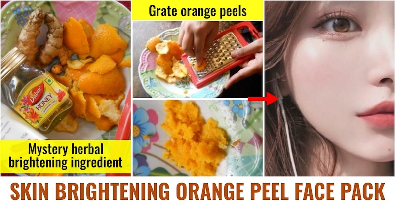 Orange Peel Face Pack