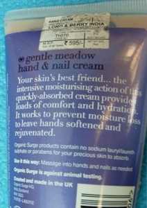 Organic Surge Gentle meadow Hand and Nail Cream (4)