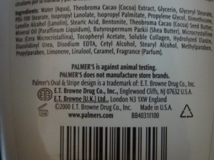Palmers Cocoa Butter Lotion for Stretch Marks Review3