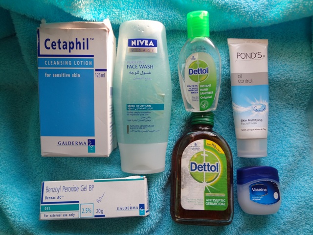 Products for acne