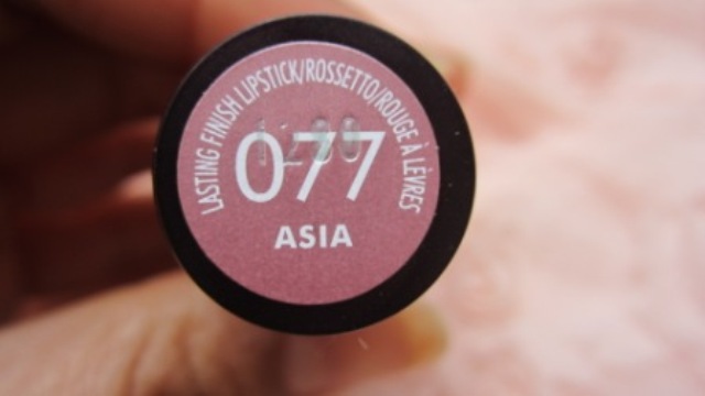 Rimmel lasting finish lipstick