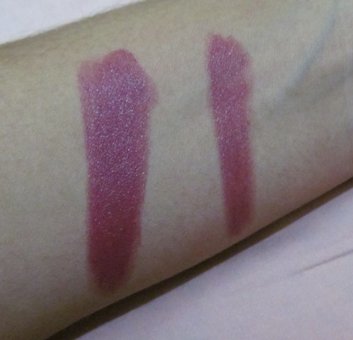 Streetwear Color rich lipstick violet cream Swatches