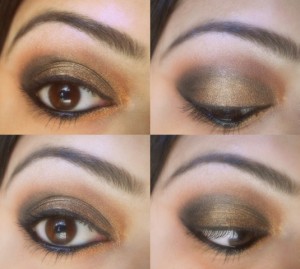 copper eye makeup tutorial