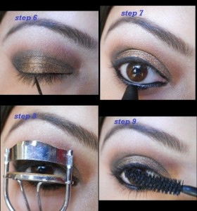 copper eye makeup tutorial (7)