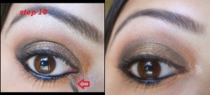 copper eye makeup tutorial (8)