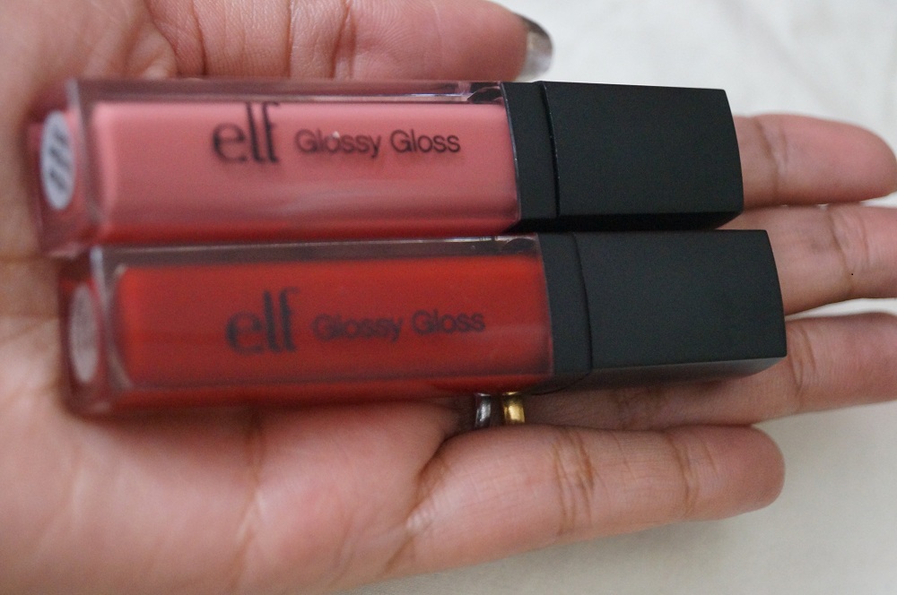 e.l.f Glossy Gloss in Berry Blush & Merry Cherry (8)