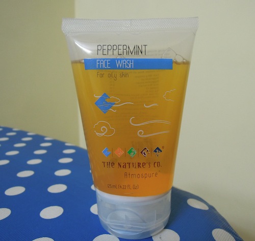 The Nature’s Co Peppermint face wash 