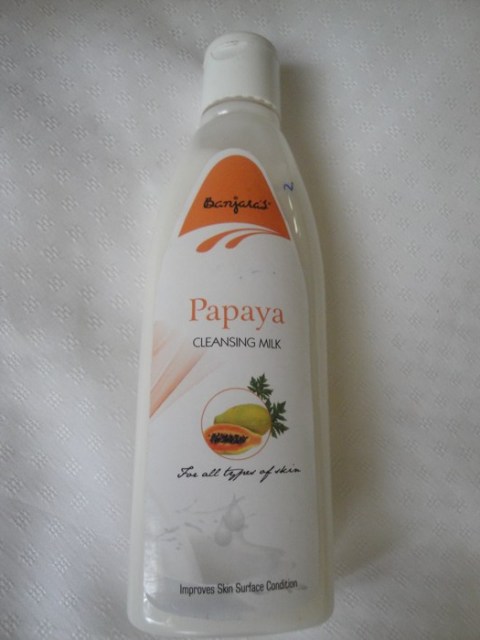 Banjara’s Papaya Cleansing Milk
