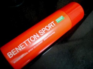 Benetton Sport Women’s Natural Spray Deodorant