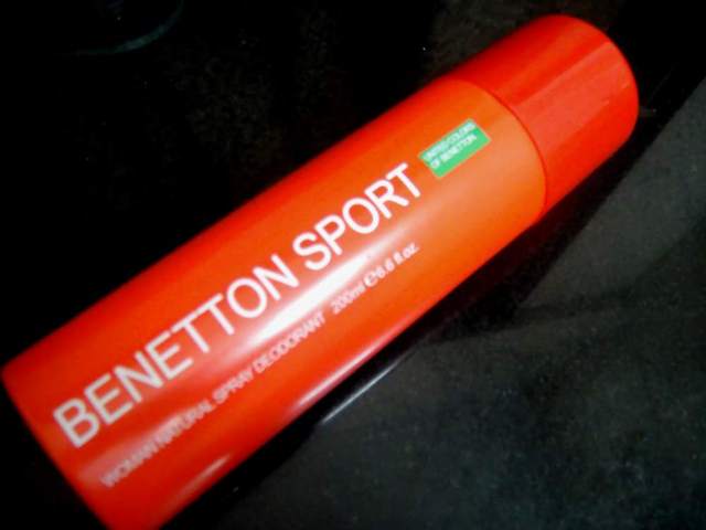 Benetton Sport Women’s Natural Spray Deodorant
