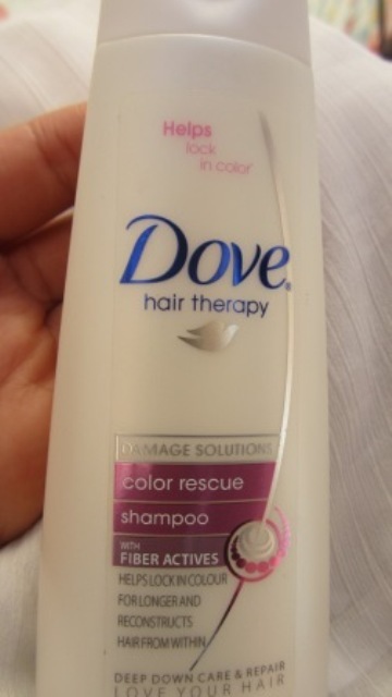 Dove Hair Therapy Color Rescue Shampoo  (6)