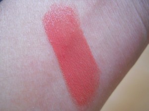 Elle 18 Color Pops Lipstick - Pretty Peach Swatch