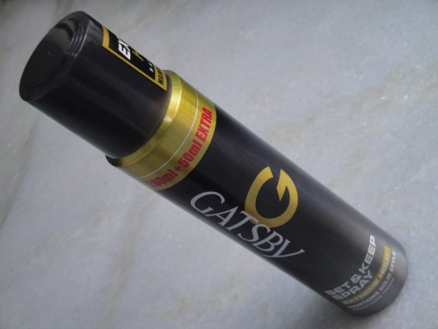 Gatsby Set & Keep Hair Spray Extreme Hold Review