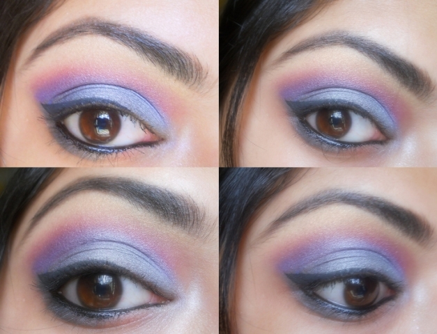 Gunpowder Grey and Purple Eye Makeup Tutorial (8)