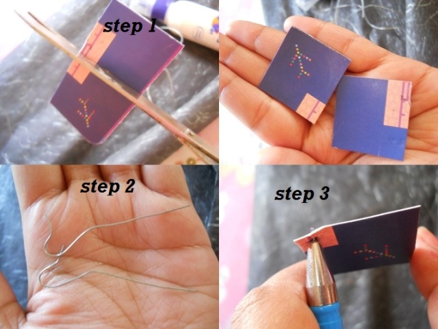 How to Make Earrings From Tags - DIY (5)
