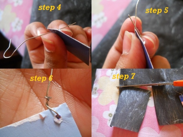 How to Make Earrings From Tags - DIY (6)