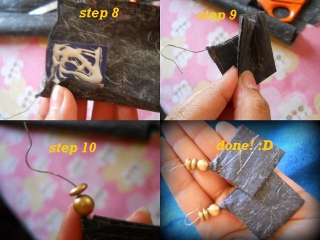How to Make Earrings From Tags - DIY