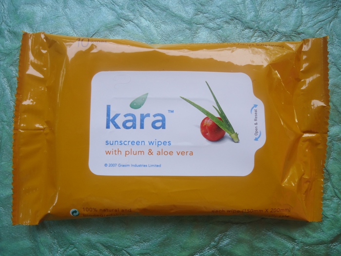 Kara+Sunscreen+Wipes+with+Plum+and+Aloe+Vera+Review