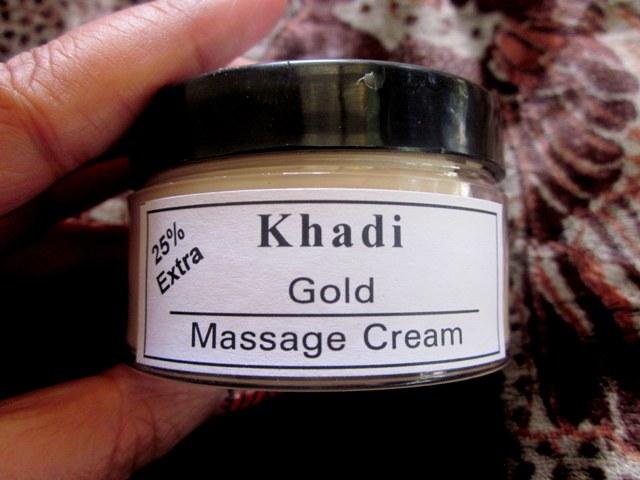 Khadi Gold Massage Cream