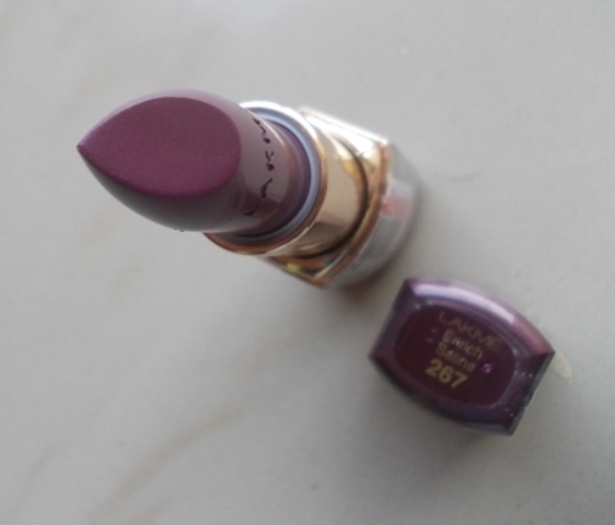 Lakme Enrich Satins Lipstick #267 (5)