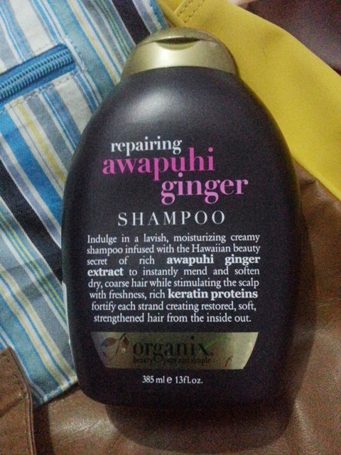 Organix Repairing Ginger Awapuhi Shampoo)