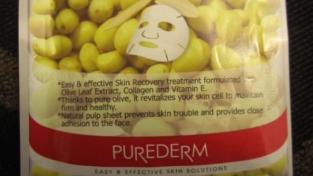 Purederm Olive Collagen Mask (3)