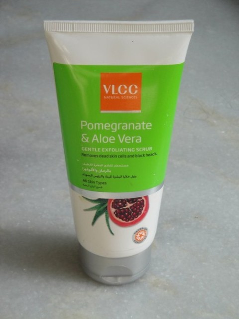 VLCC POmegrante and Aloe Vera Gentle Exfoliating Scrub