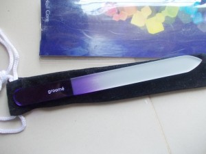 VLCC Groome Glass Nail File