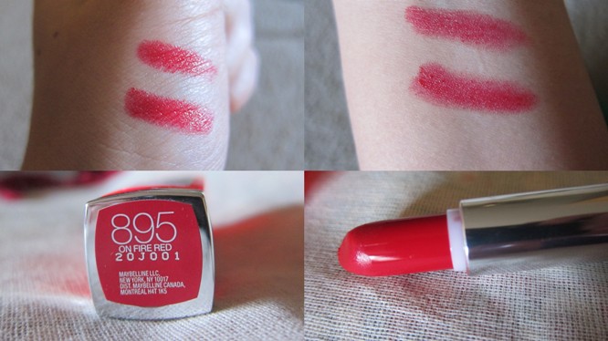 maybelline color vivids on fire red1