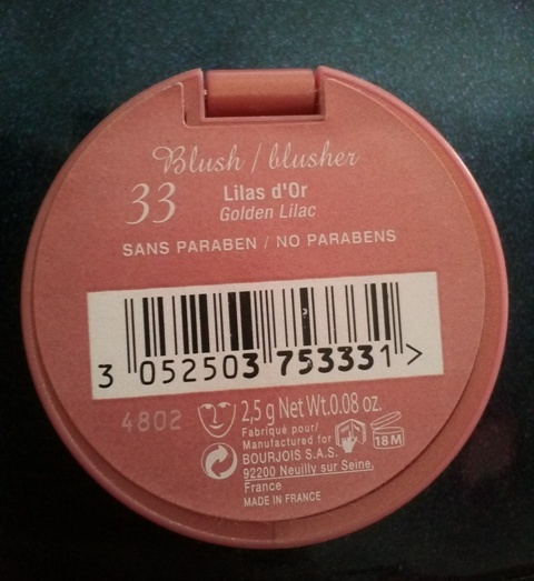 Bourjois Blush in 33 Lilas D'Or