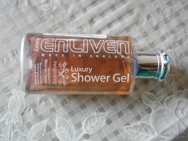 Enliven Luxury Shower Gel - Invigorating Geranium and Mountain Pepper