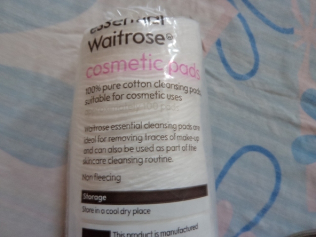 Essential Waitrose Cosmetic Cotton Pads (4)