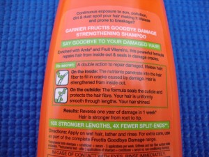 Garnier Fructis Strengthening Shampoo Goodbye Damage (6)