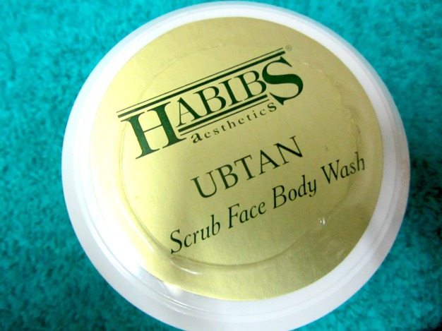 Habib's+Aesthetics+Ubtan+Scrub+Face+Body+Wash+Review