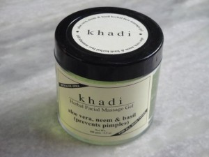 Khadi Aloe Vera Neem & Basil massage gel