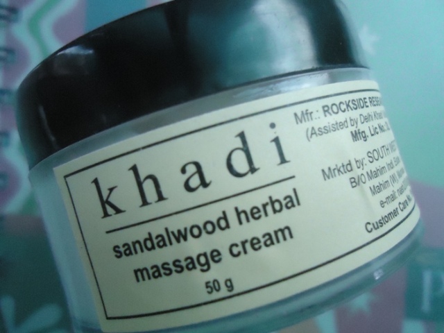 Khadi Sandalwood Herbal Massage Cream