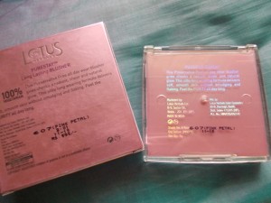 Lotus Herbals PureStay Long Lasting Blusher - Pink Petal (5)