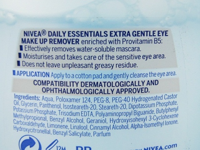 Nivea Daily Essentials Extra Gentle Makeup Remover 3